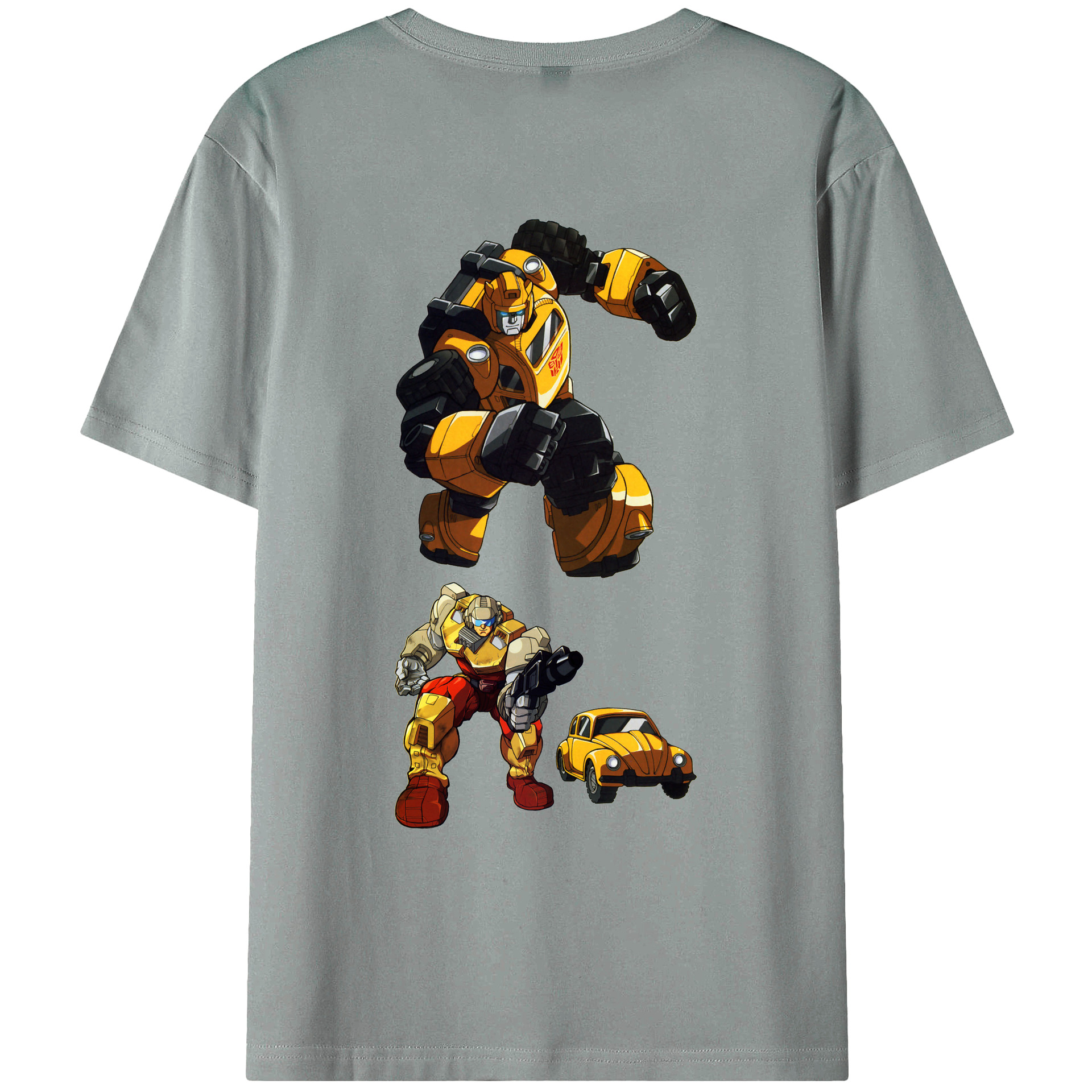 （画像用）  綿100％ メンズ半袖Tシャツ（バックプリント） 通気性